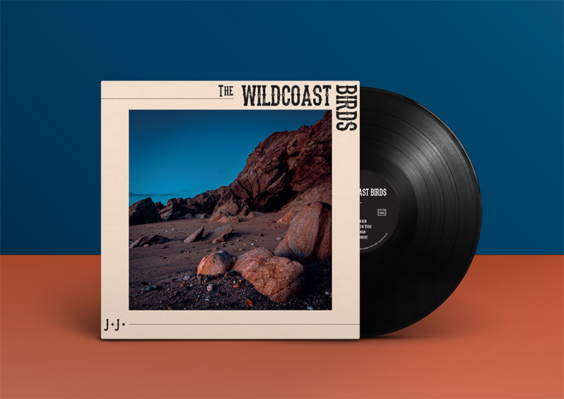 Présentation de la pochette et du vinyle recto