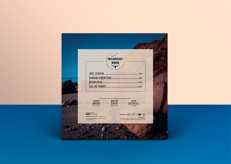 Présentation de la pochette verso